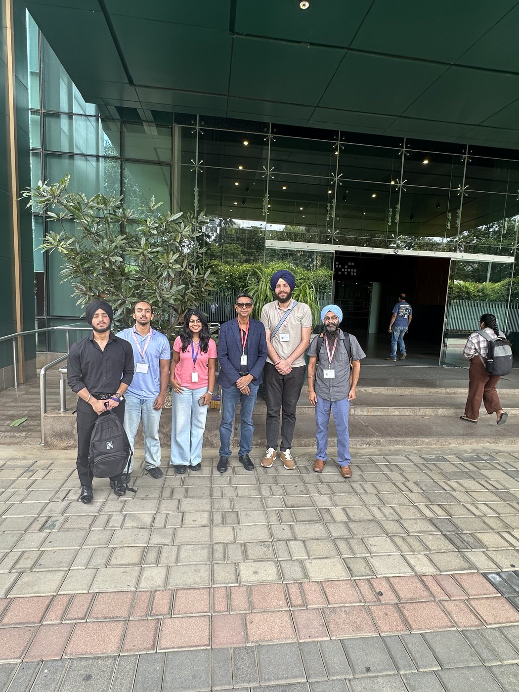 GLP cohort arriving together on day one of the program